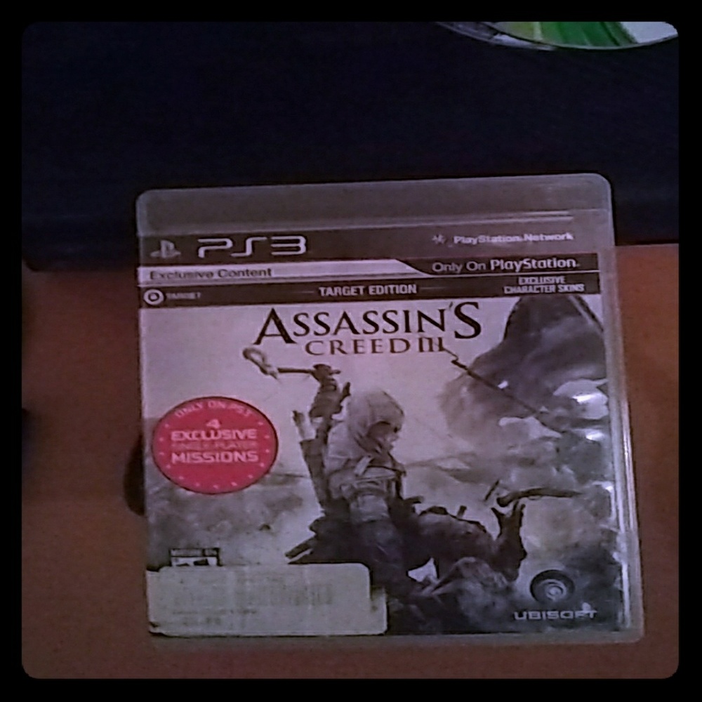 Assassin Creed 3 on a PS3